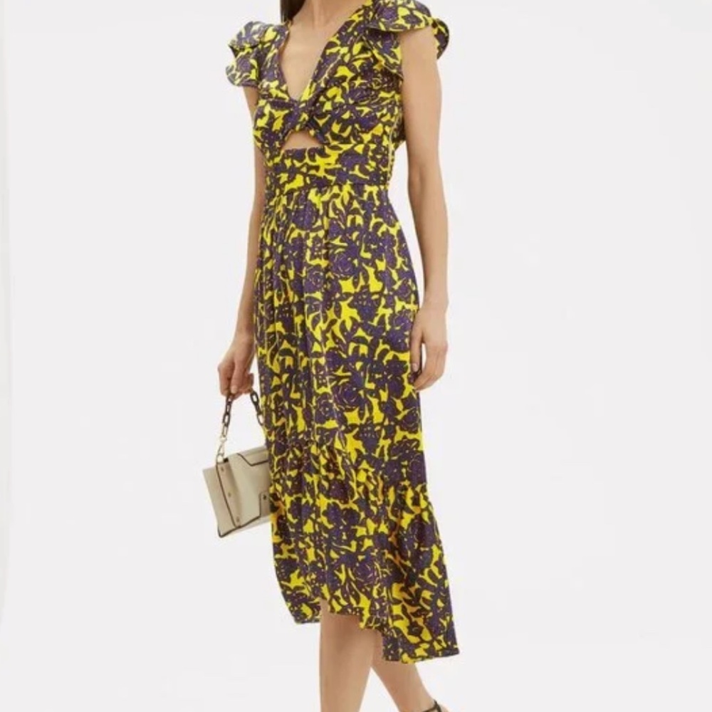 A.L.C. flowered Maxi dress